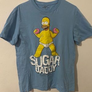 Universal Studios Simpsons Sugar daddy Mens shirt